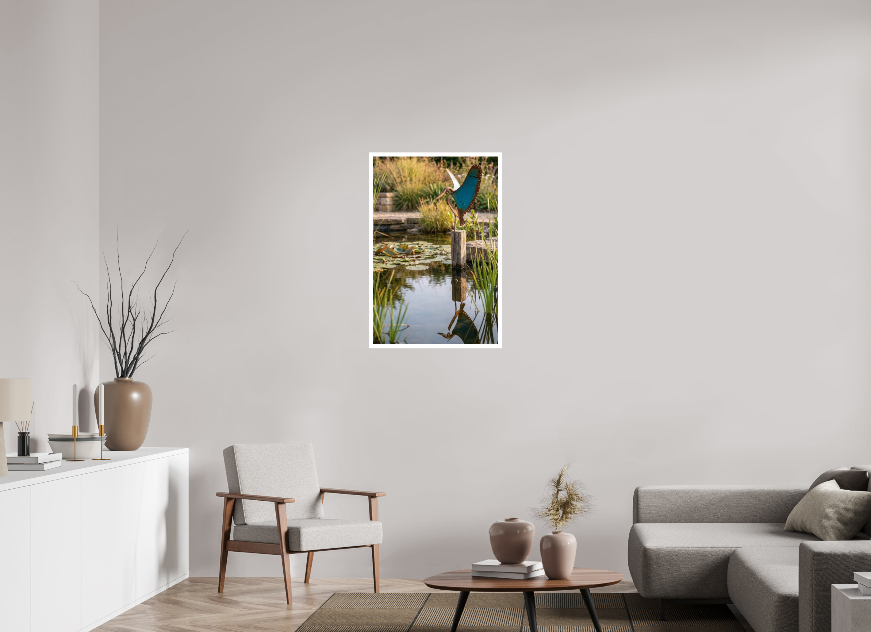 Erica Eisvogel, Format: 60 x 90 cm