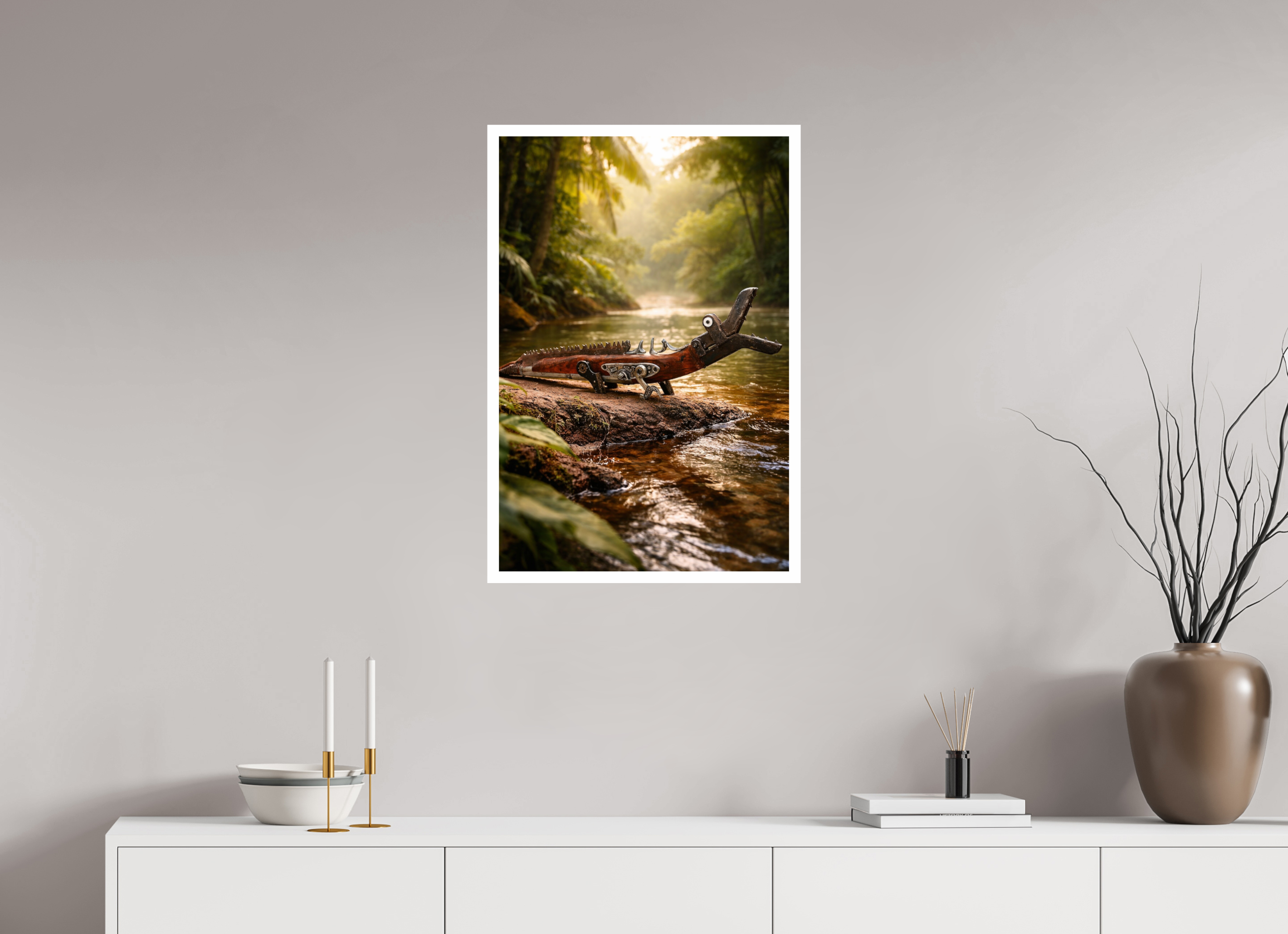 50 x 75 cm, FineArt Pearl Kolja Krokodil