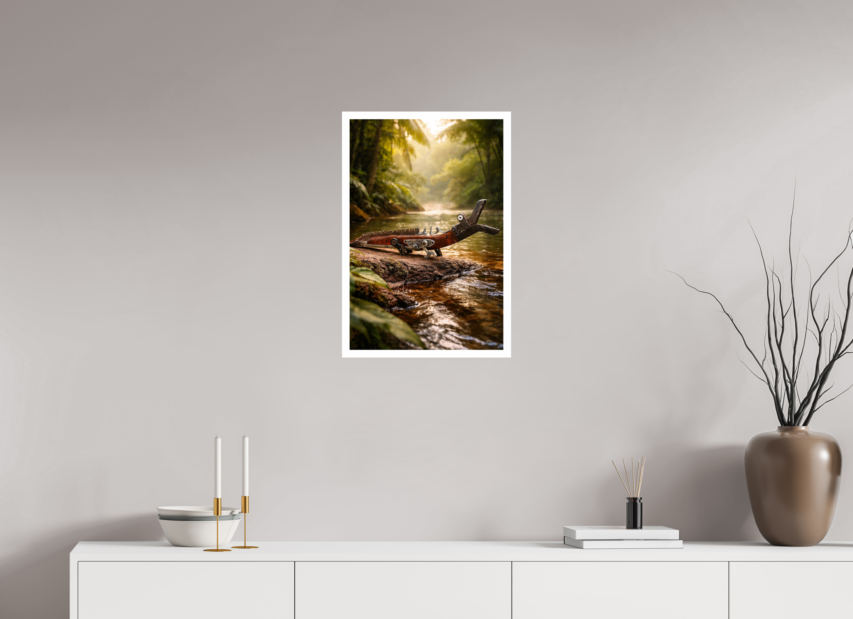 40 x 60 cm, FineArt Pearl Kolja Krokodil